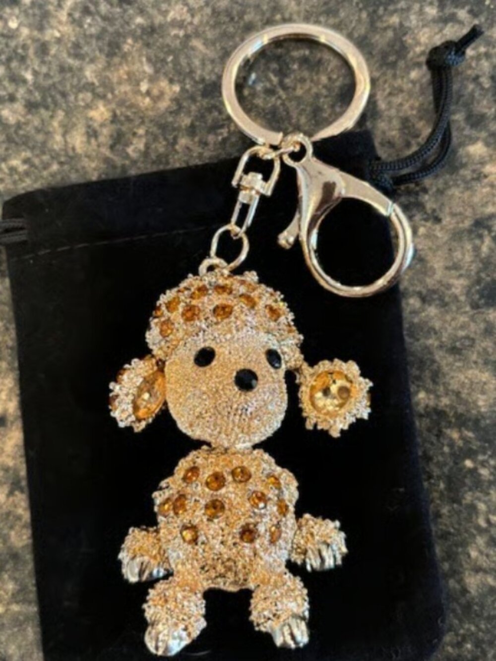 Golden Doodle, Poodle Keychain/Purse Charm